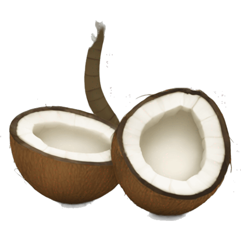 coconut typing emoji