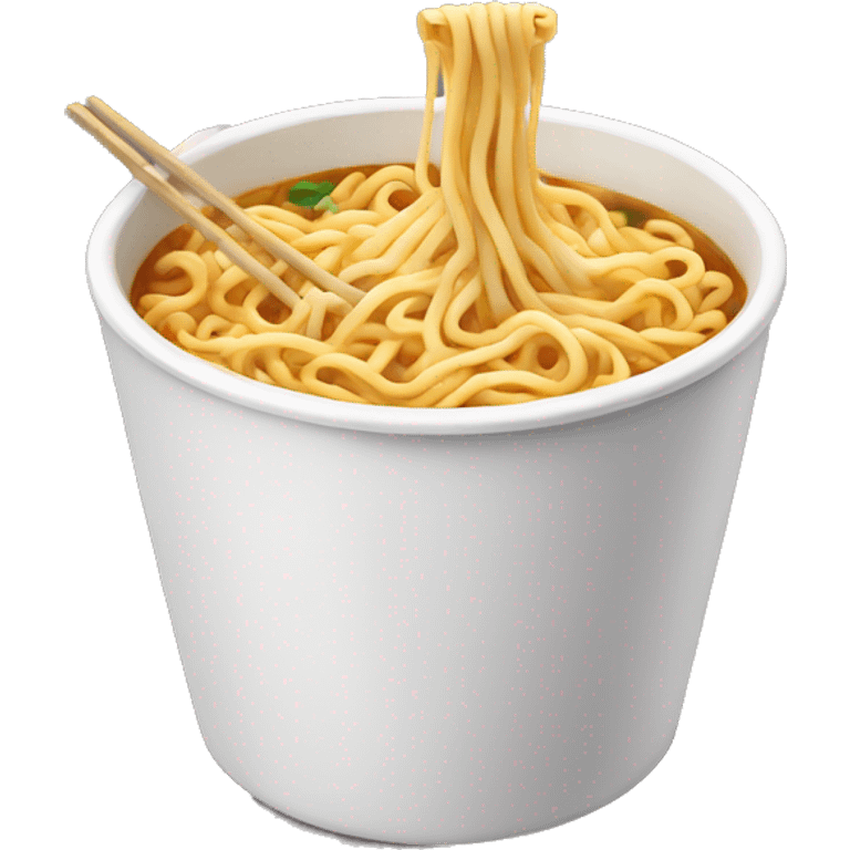 cup with noodle emoji