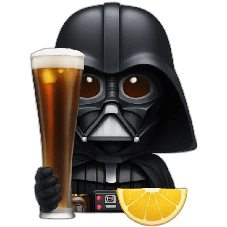 dath vador drink beer emoji