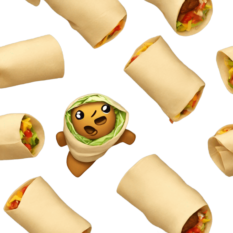 Burrito dancing emoji