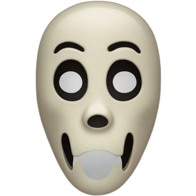 scream mask emoji