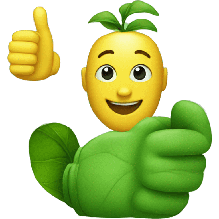 green thumbs up emoji