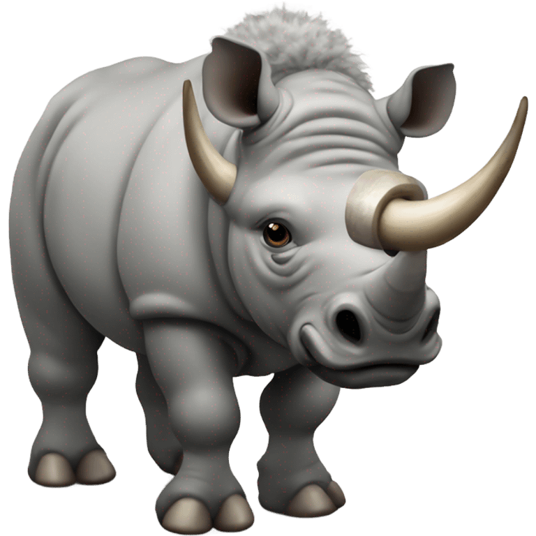 Wooly rhino  emoji