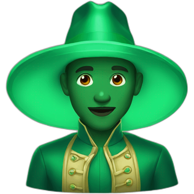 emerald man emoji