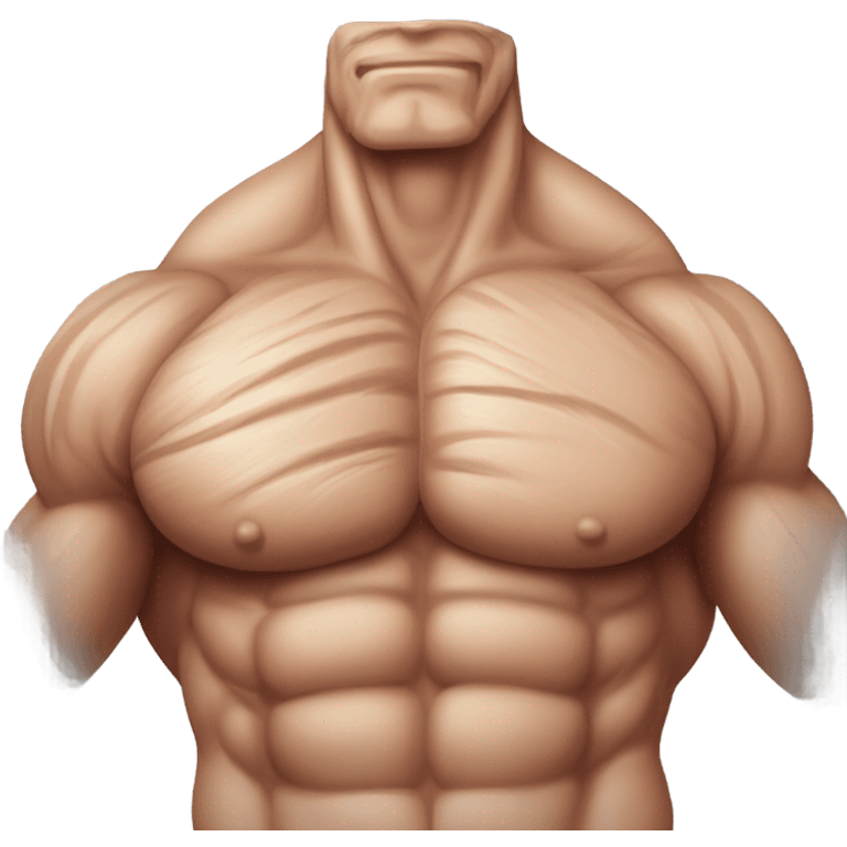 pectoral muscle emoji