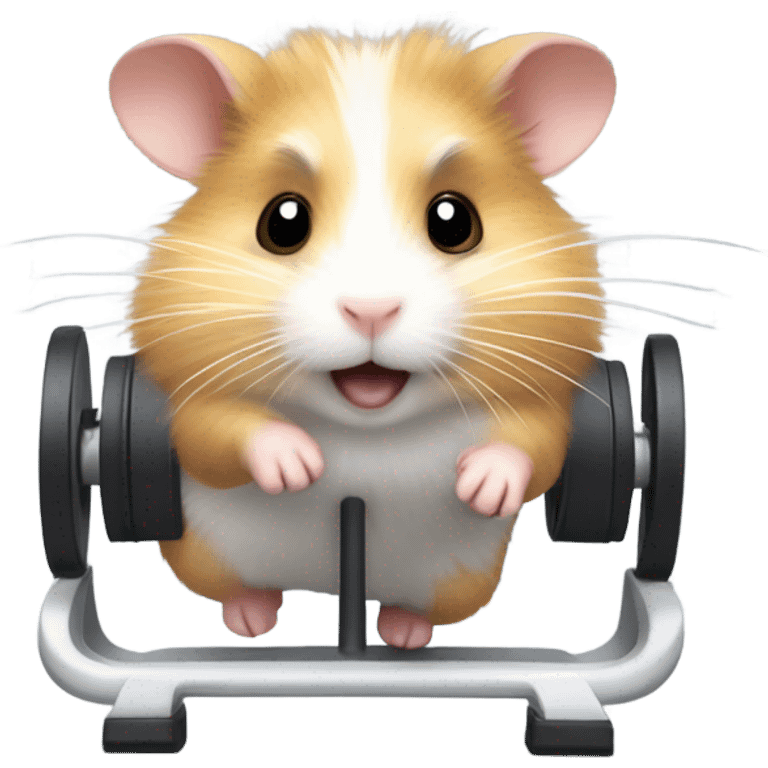 Hamster on a wheel emoji