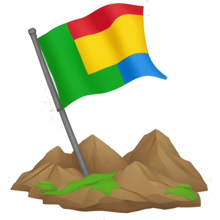 Kurdische flagge  emoji