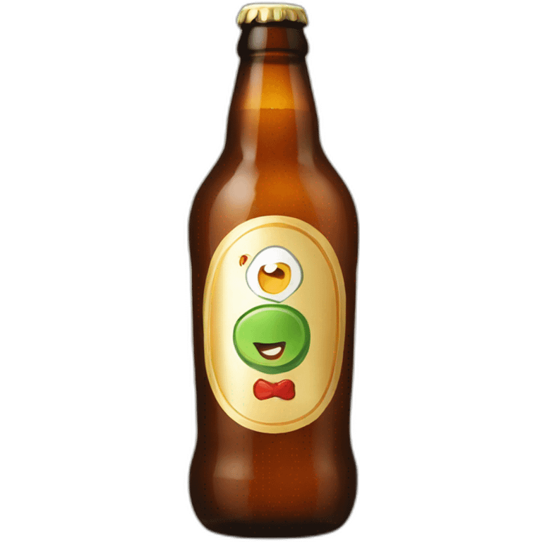 bottle of beer emoji