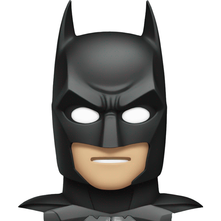 Batman with iPhone emoji