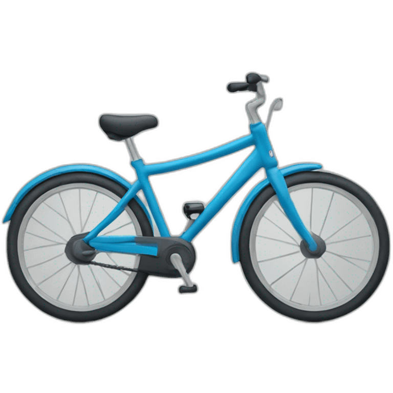 Un vélo en Willing emoji