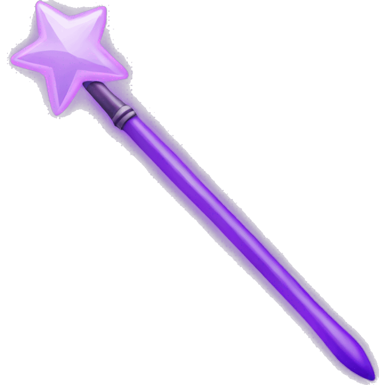 violet magic wand cursor emoji