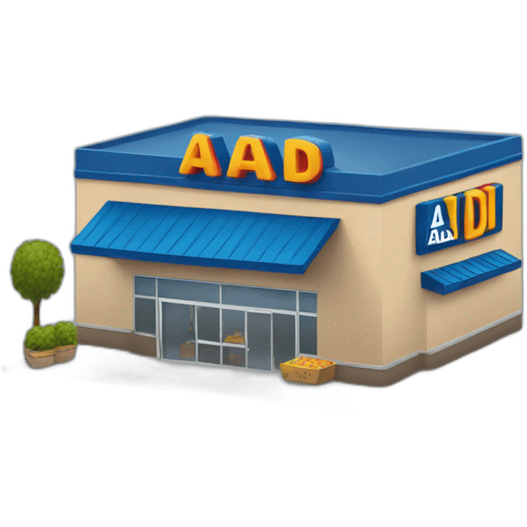 "Aldi" store emoji