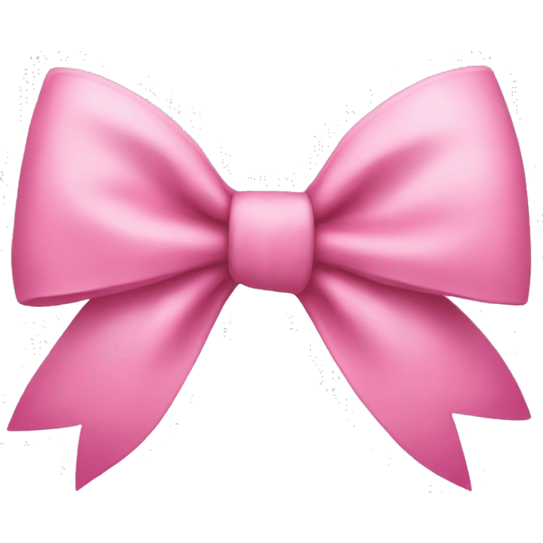 a pink bow emoji