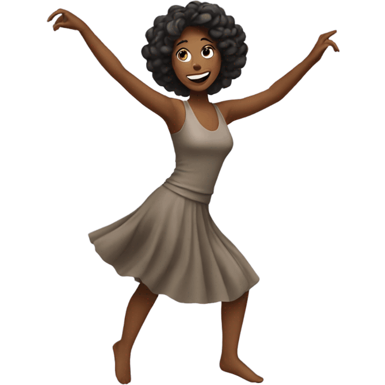 Woman dancing emoji