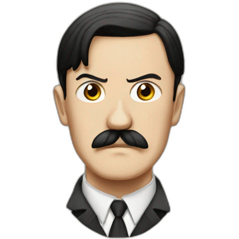 Hitler one piece emoji