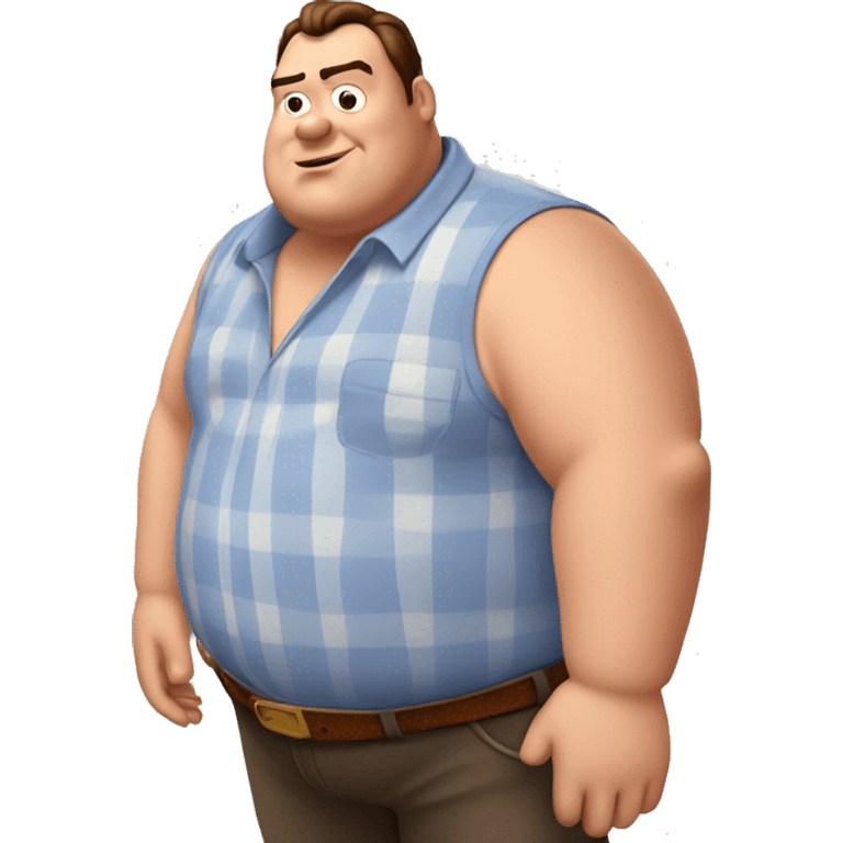 fat guy from toy story emoji