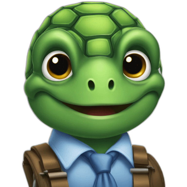 Stocks Trader turtle emoji