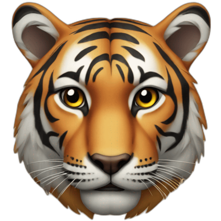 Wood tiger emoji