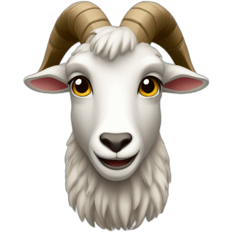 Wild goat emoji