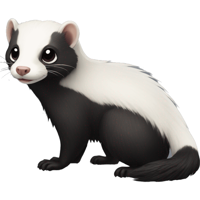 skunk-ferret full-body emoji