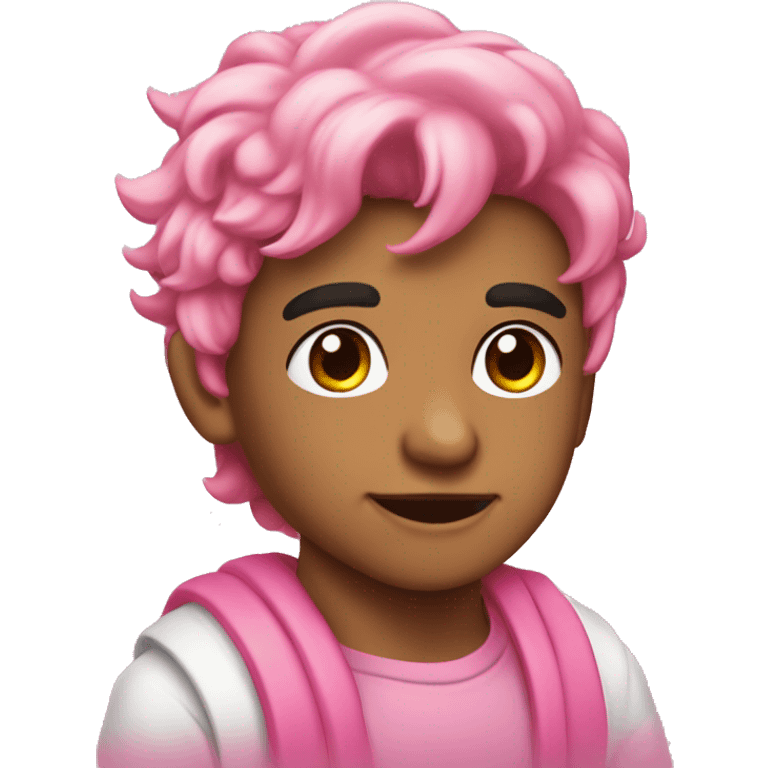 kidd keo en un unicornio rosa emoji