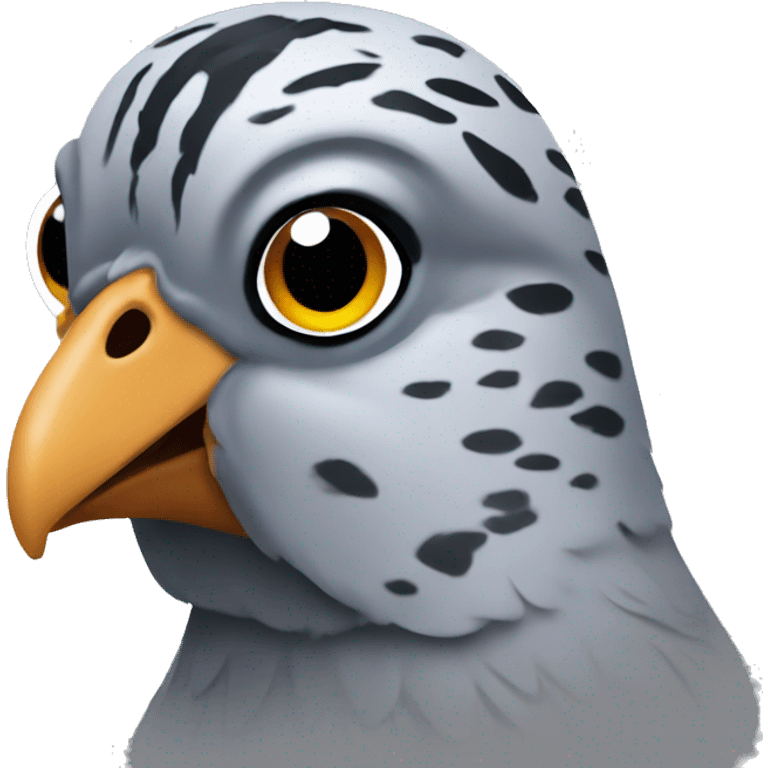 Quail Bird head emoji