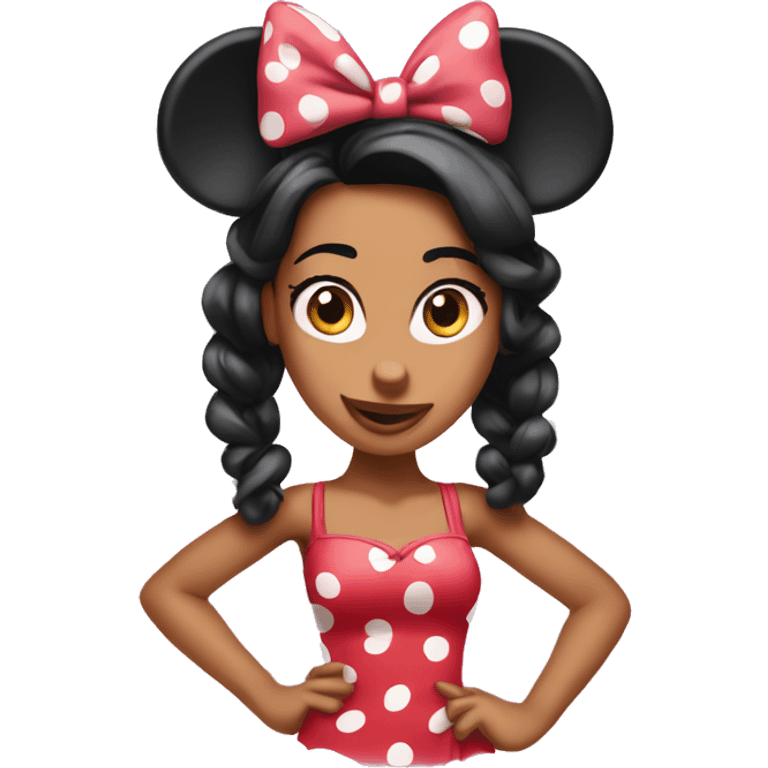 Jada as Minnie Mouse  emoji