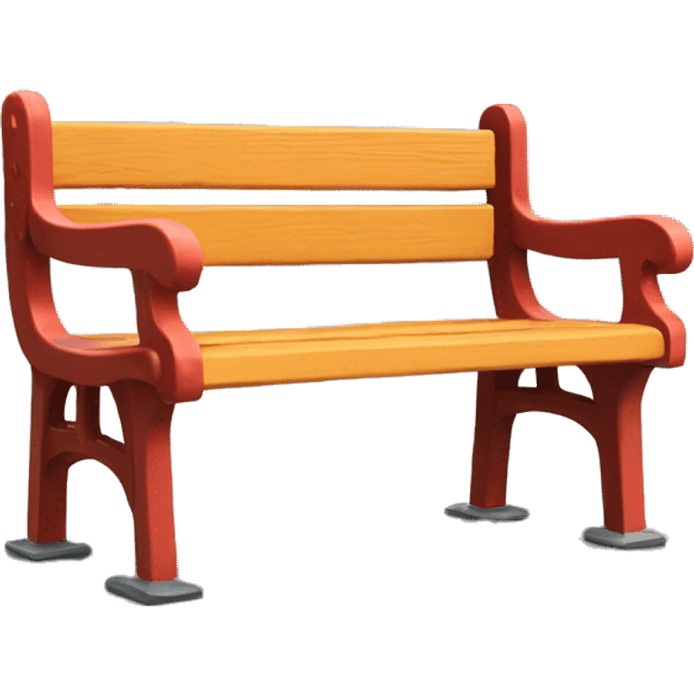 Coney Island bench emoji