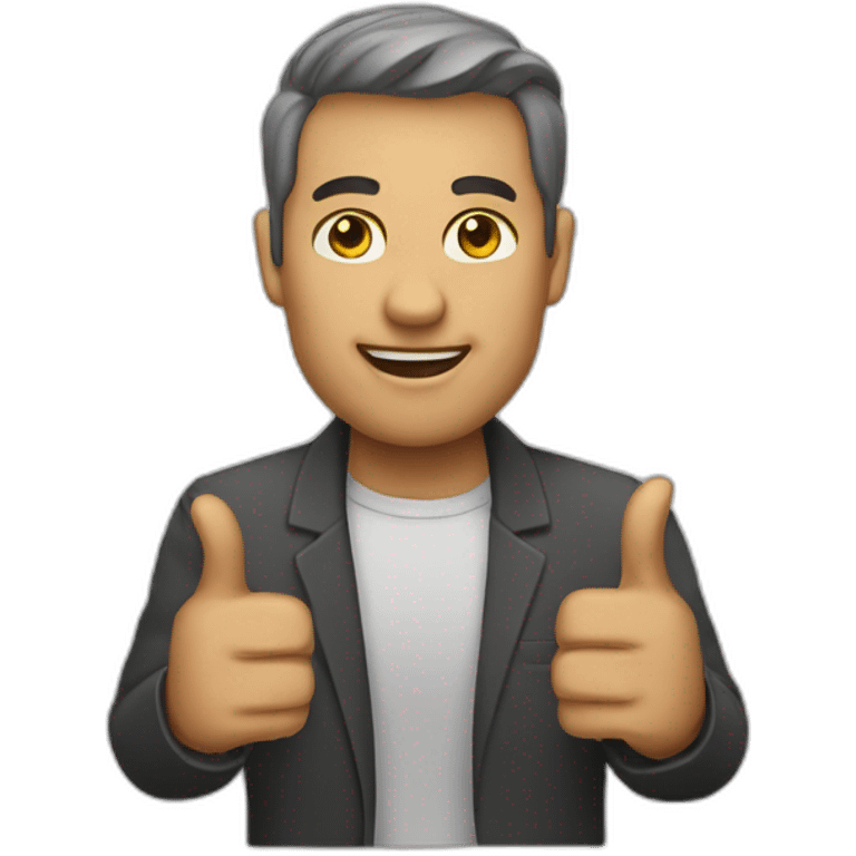 Mittelfinger im Style von Apple Emojis emoji