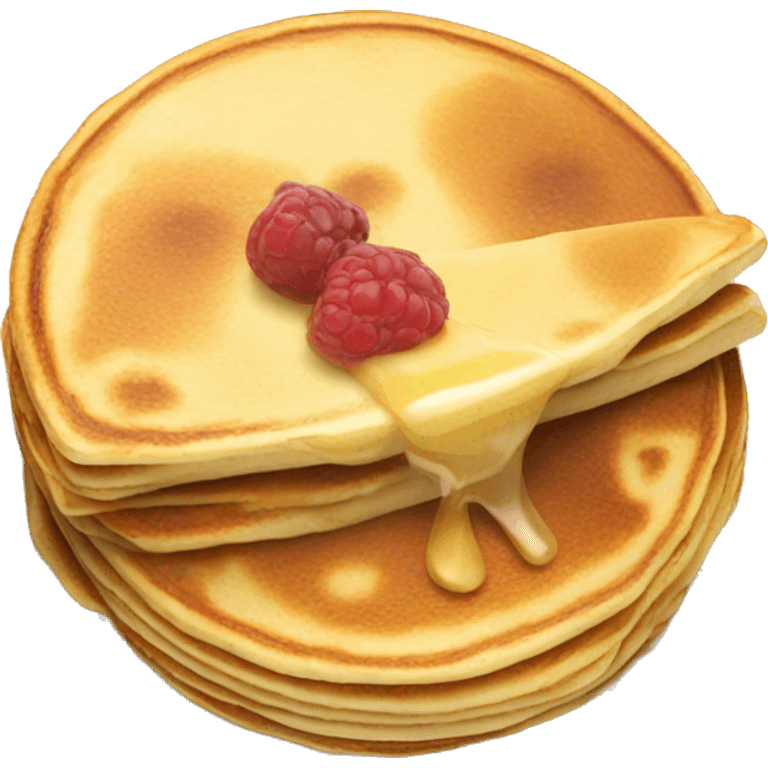 1 slice pancake emoji