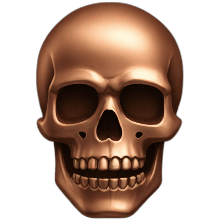 copper-skull-DARK emoji