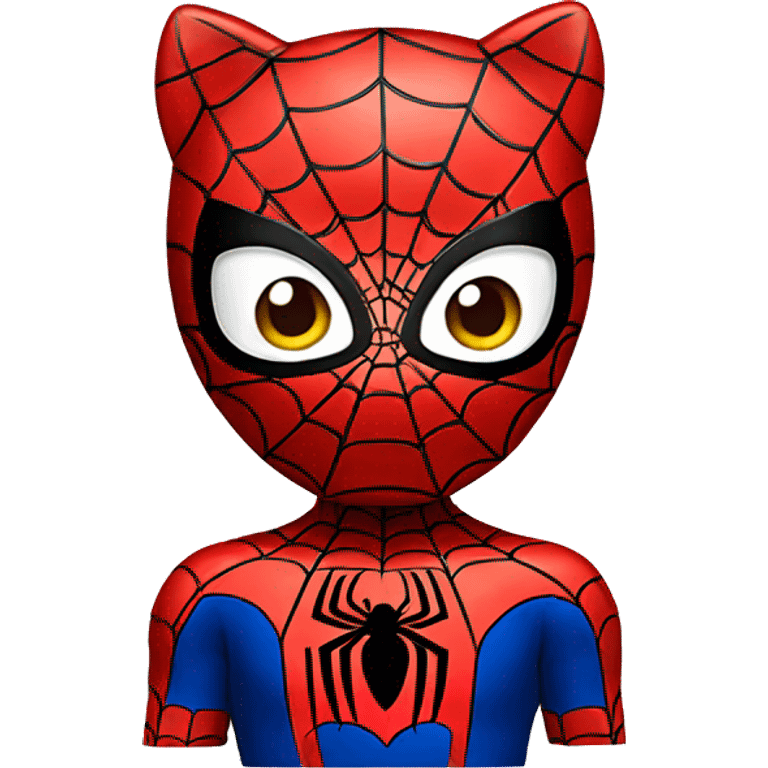 hello kitty spiderman emoji