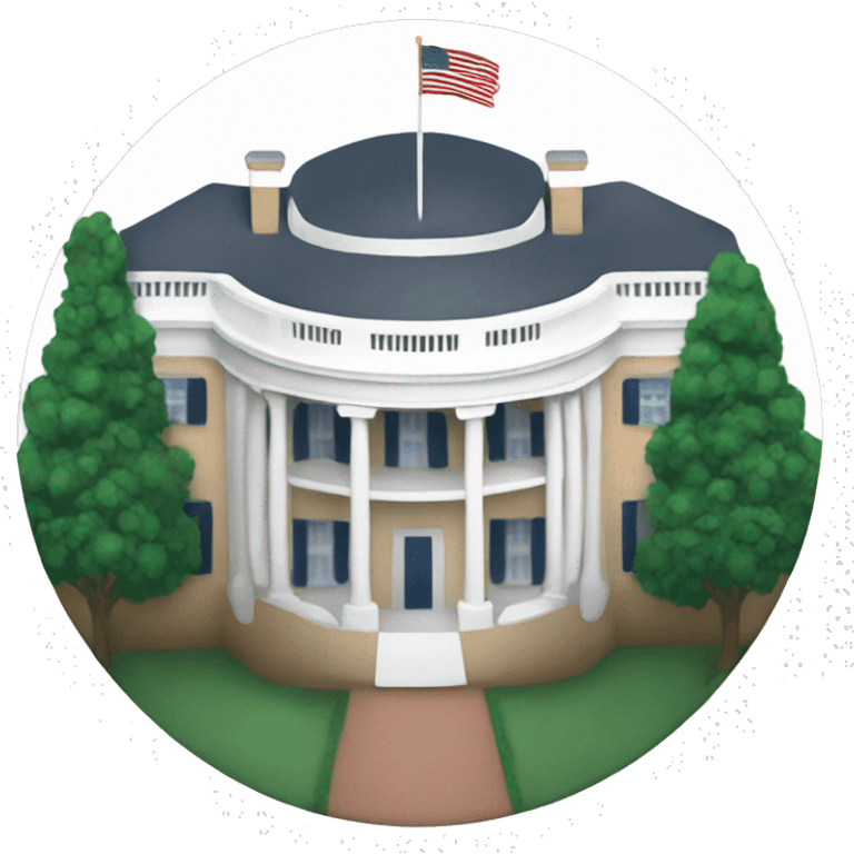 The white House emoji