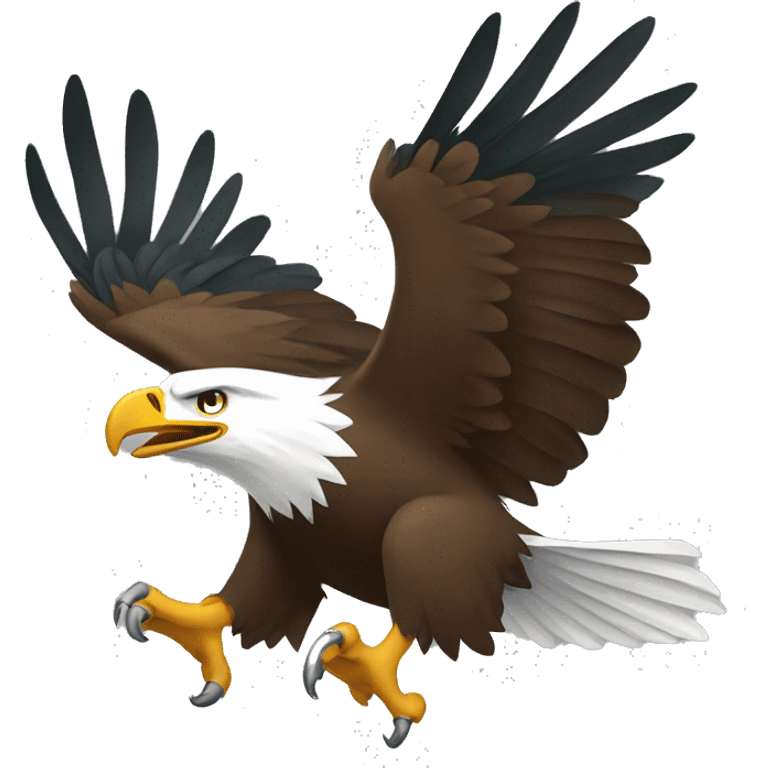 Eagles flying emoji