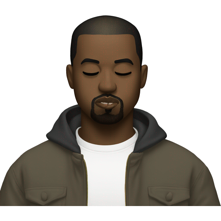 Kanye west smoking  emoji