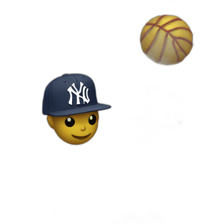 yankees fitted cap emoji