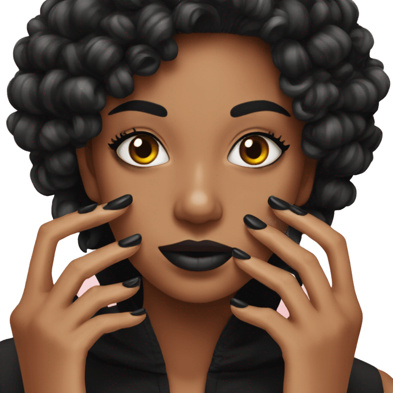 Black nails emoji