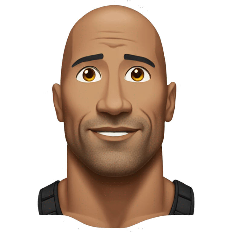 The Rock emoji