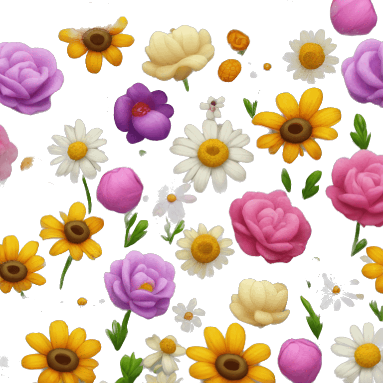 All world flowers  emoji