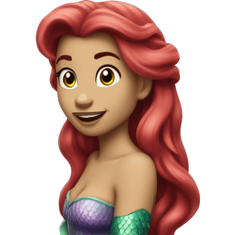 The little mermaid  emoji