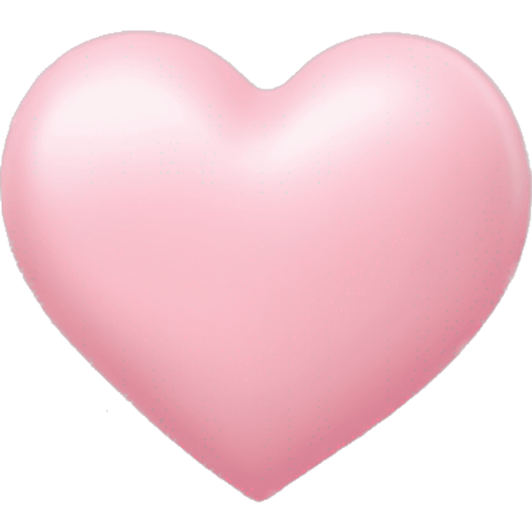 baby pink heart emoji