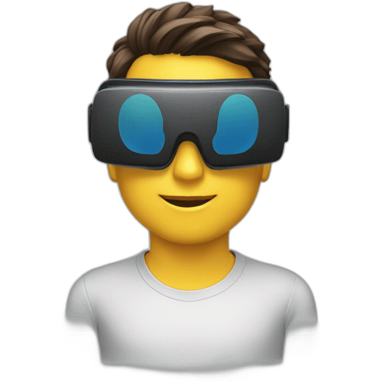 virtual reality glasses emoji