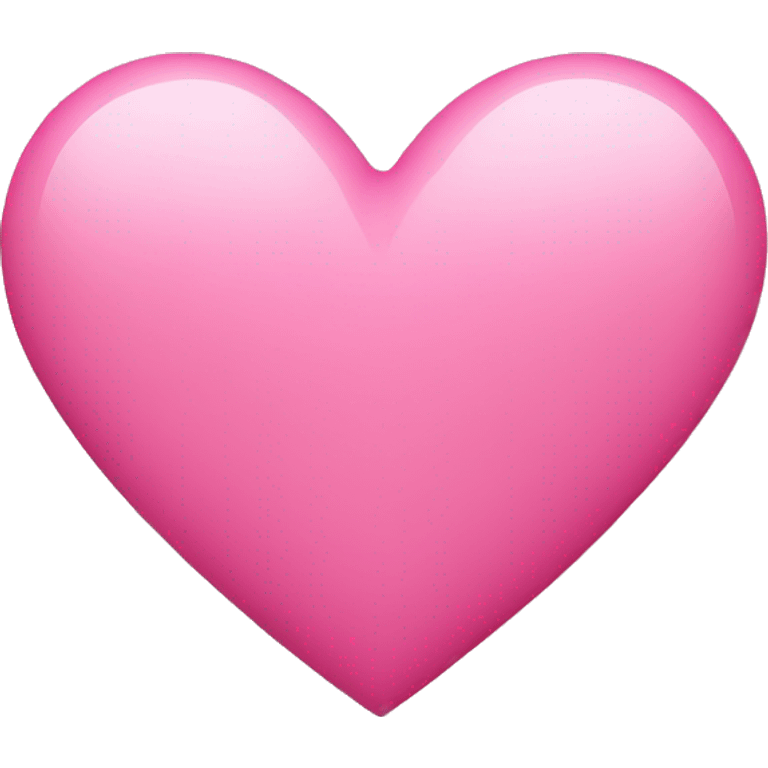 Pink heart emoji