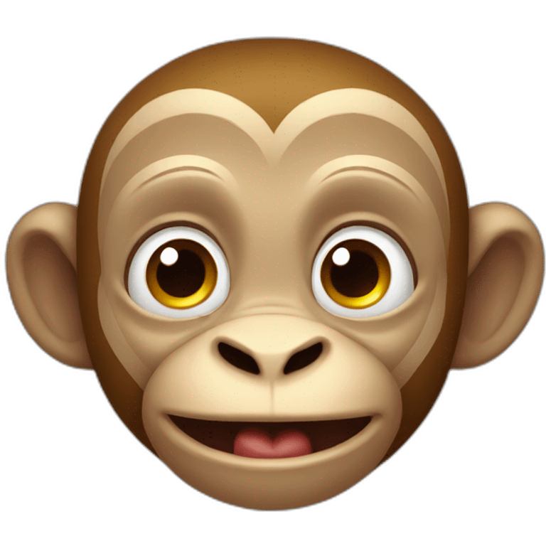 funny monkey  emoji