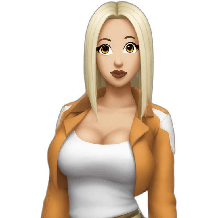 cardi b tsunade emoji