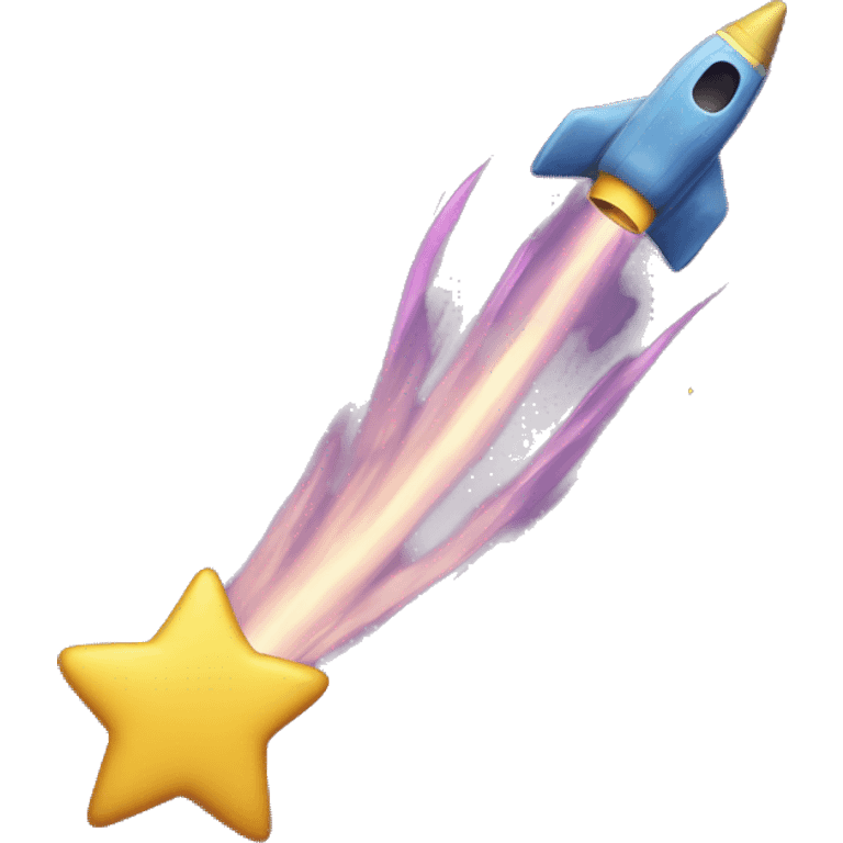 shooting star emoji