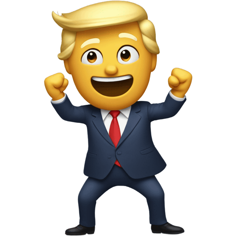 donald trump dance emoji