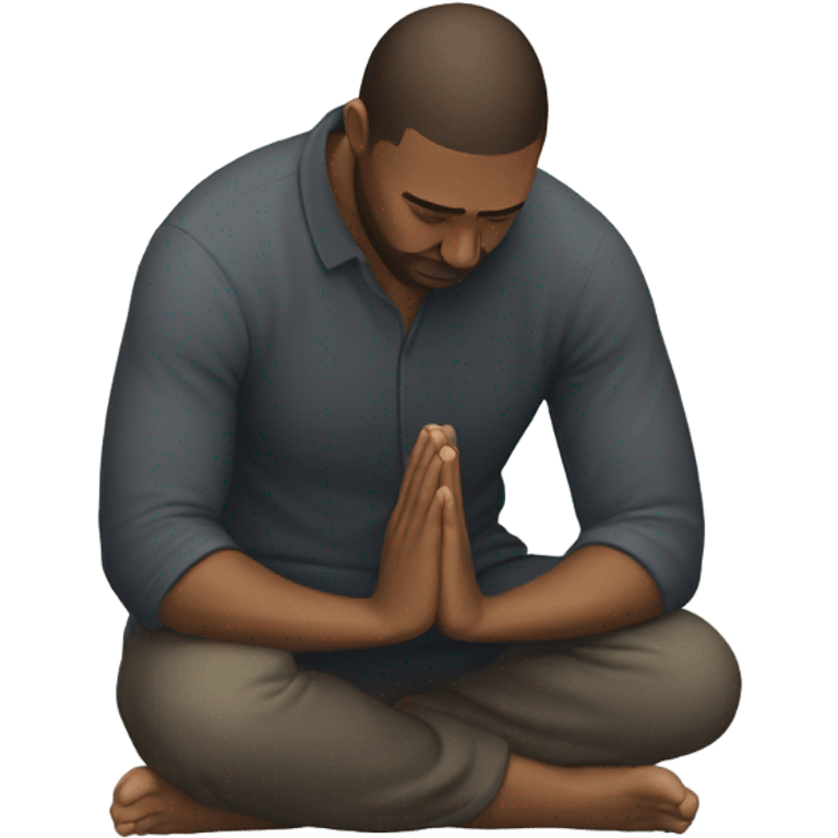 guy praying  emoji