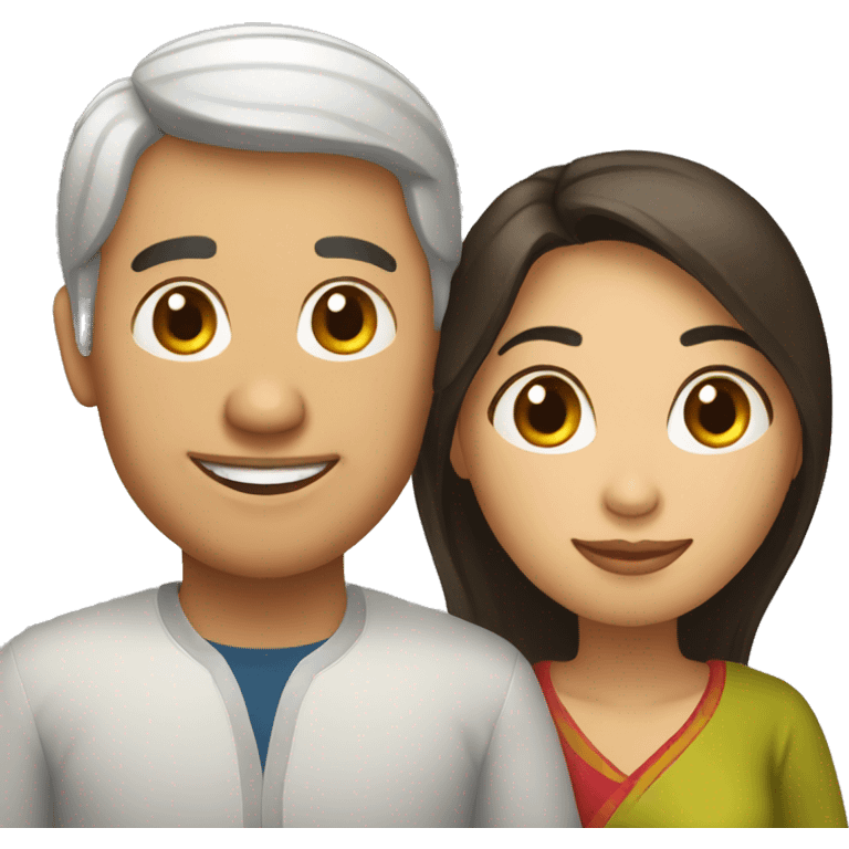 vietnamese man and tunisian woman couple emoji