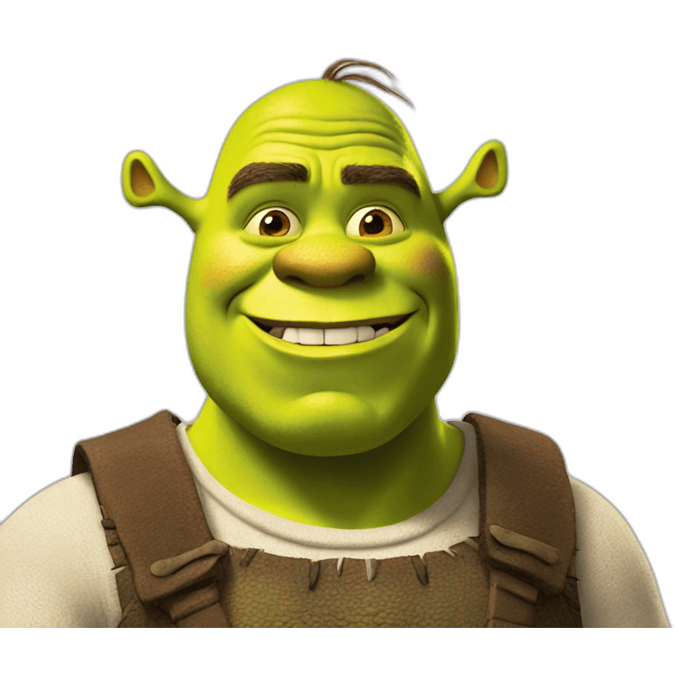 Shrek tumbs up emoji